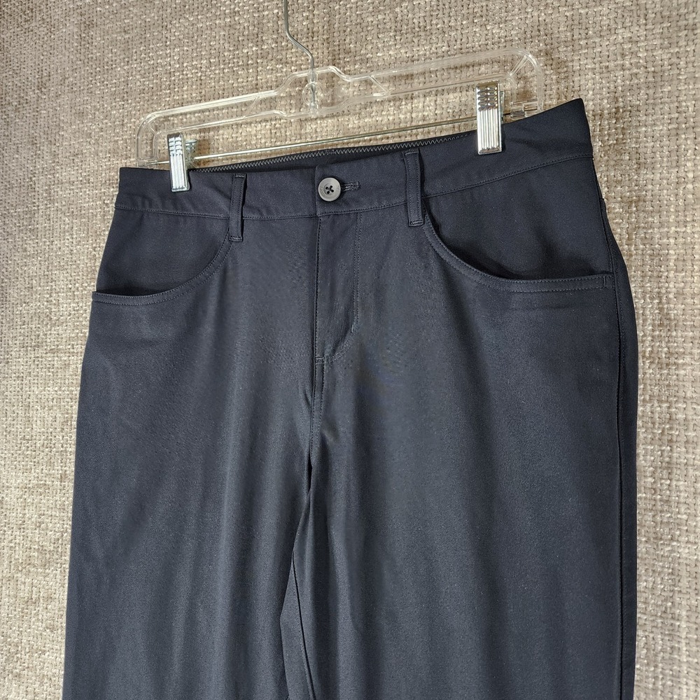 Vuori Meta Performance Chino Pants Mens 30x31 Black Stretch Straight Leg V4009 - Picture 2 of 13